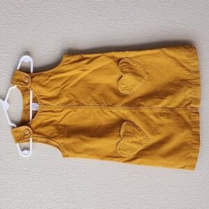 Gap Girls orange cordoruy dress 4T